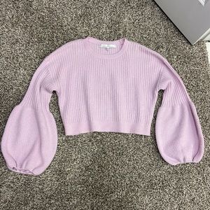 Lovers + Friends Lilac sweater